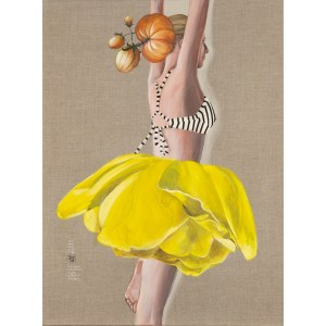 Jagoda Charkiewicz (b. 1982), Tomato Tulip Girl from the series Women-Bouquets, 2026