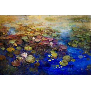Patrycja Kruszyńska-Mikulska (b. 1973, Lublin), Water existence XXXV from the Panta Rhei series, 2026