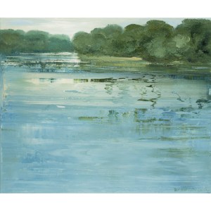 Jagoda Kaczmarczyk-Hudzik (nata nel 1966 a Cracovia), Paesaggio sulla Vistola CXL/140, 2026