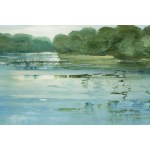 Jagoda Kaczmarczyk-Hudzik (nata nel 1966 a Cracovia), Paesaggio sulla Vistola CXL/140, 2026