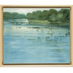 Jagoda Kaczmarczyk-Hudzik (nata nel 1966 a Cracovia), Paesaggio sulla Vistola CXL/140, 2026