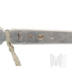 [RYTOSZTUKA/CEPELIA] - Silver (0.800) - Teaspoon with the Coat of Arms of Warsaw (Warsaw, Poznań)