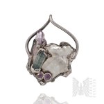 Pendant with Natural Stones