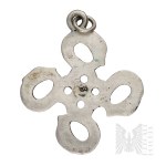 Silver - Zoomorphic-Style Pendant Inspired by Celtic Motifs