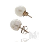 Gold - Classic Pearl Earrings