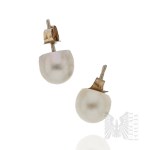 Gold - Classic Pearl Earrings