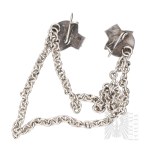 Silver (0.800) - Poland - Shirt Pin with the Coats of Arms of Gdańsk