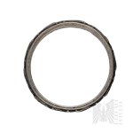 Veritas? - Silver - Wedding Band with a Floral Design