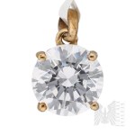 J Francis - Classic Pendant with Cubic Zirconia