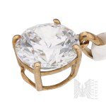 J Francis - Classic Pendant with Cubic Zirconia