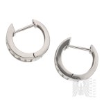 Silver (0.925) - Earrings with Mossanites
