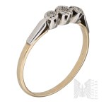 Gold & Platinum; - Classic Diamond Ring