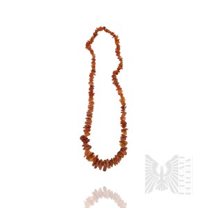 Naturally Shaped Amber Necklace
