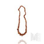 Naturally Shaped Amber Necklace