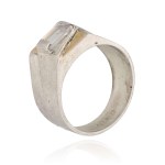 Silver (0.925) - A Ring with an Interesting Geometric Shape
