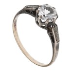 Silver (0.925) - Old Cut Ring