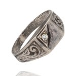 Silver (0.925) - Old-Style Signet Ring