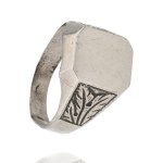 Silver (0.800) - Original Design - Signet Ring (PW logo)