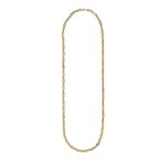 Silver (0.925) - Gold-Plated Chain with a Distinctive Weave