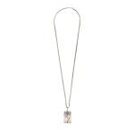 Silver (0.925) - Necklace with a Floral Pattern