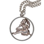 Silver - Zodiac Sign Necklace - Virgo