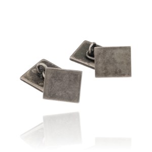Silver (0.800) - Square Cufflinks