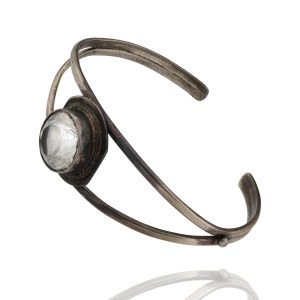 Silver - Russia - Distinctive Eye-Shaped Bracelet