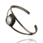Silver - Russia - Distinctive Eye-Shaped Bracelet