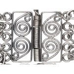 [RYTOSZTUKA] - Silver (0.800) - Bracelet with Linear Shapes