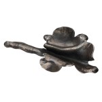 [ORNO?] - Silver (0.800) - Floral-Shaped Brooch - Designed by Bogdan Mazurek