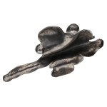 [ORNO?] - Silver (0.800) - Floral-Shaped Brooch - Designed by Bogdan Mazurek