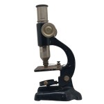 Antique French microscope, 20th century