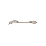 Set of silver-plated cutlery with a laurel wreath motif, Apollo, France, early 20th century