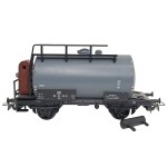 Model Train / Gray DR Tank Car (PIKO ME 6408-01)