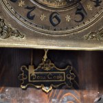 GUSTAV BECKER Shrine Clock