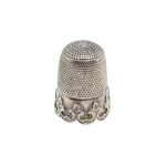 Silver (?) thimble