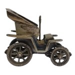 Silver replica of the first Fiat 4 HP model