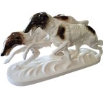 Running Greyhounds, Hertwig, Katzhutte (Thuringia), 1941–1958