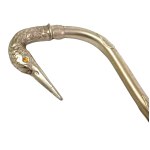 Umbrella handle shaped like a bird