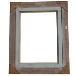 Gilded frame with a canvas mat