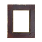 Decorative gilded frame with a canvas mat—Neo-Rococo style
