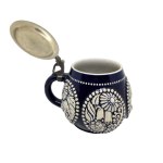 Marzi &amp; Remi Cobalt-Blue Ceramic Beer Mug
