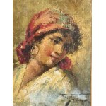 UNIDENTIFIED SIGNATURE, Portrait of a woman