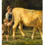 Filippo Palizzi (ATT), Deux personnages avec du bétail