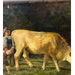 Filippo Palizzi (ATT), Deux personnages avec du bétail