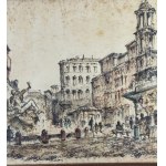 ANONIMO, Strada con figure