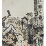 ANONIMO, Strada con figure