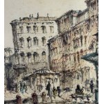 ANONIMO, Strada con figure