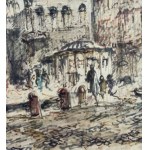 ANONIMO, Strada con figure