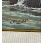 E. Ranucci, Mare agitato - E. Ranucci (1925 - 2017)